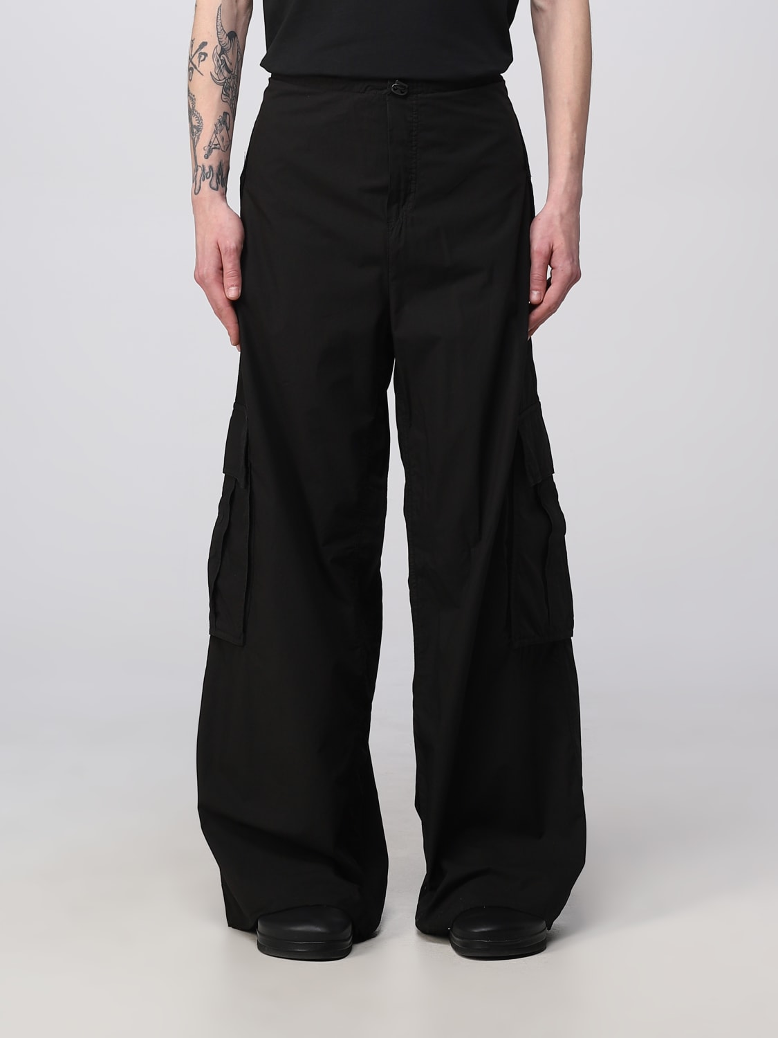 N° 21 PANTS: Pants men N° 21, Black - Img 1