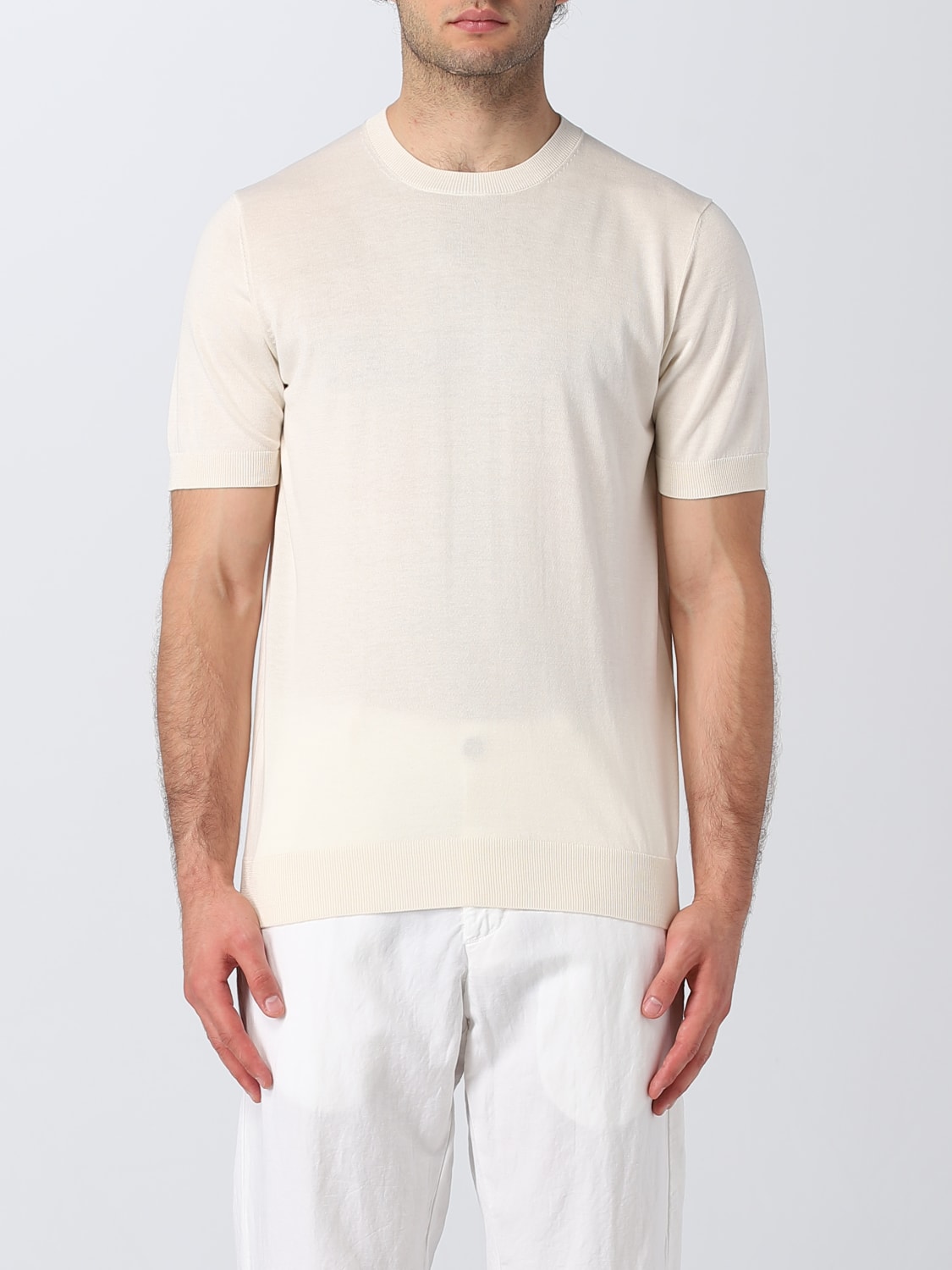Giglio T-shirt Paolo Pecora in misto seta