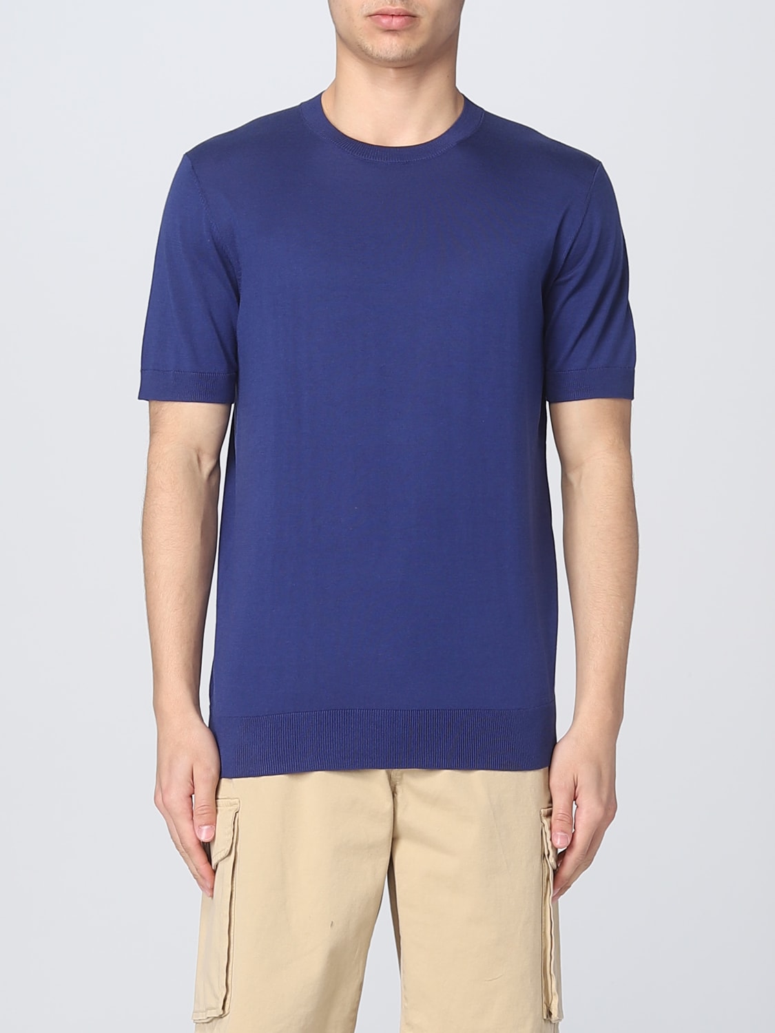 Giglio T-shirt Paolo Pecora in misto seta