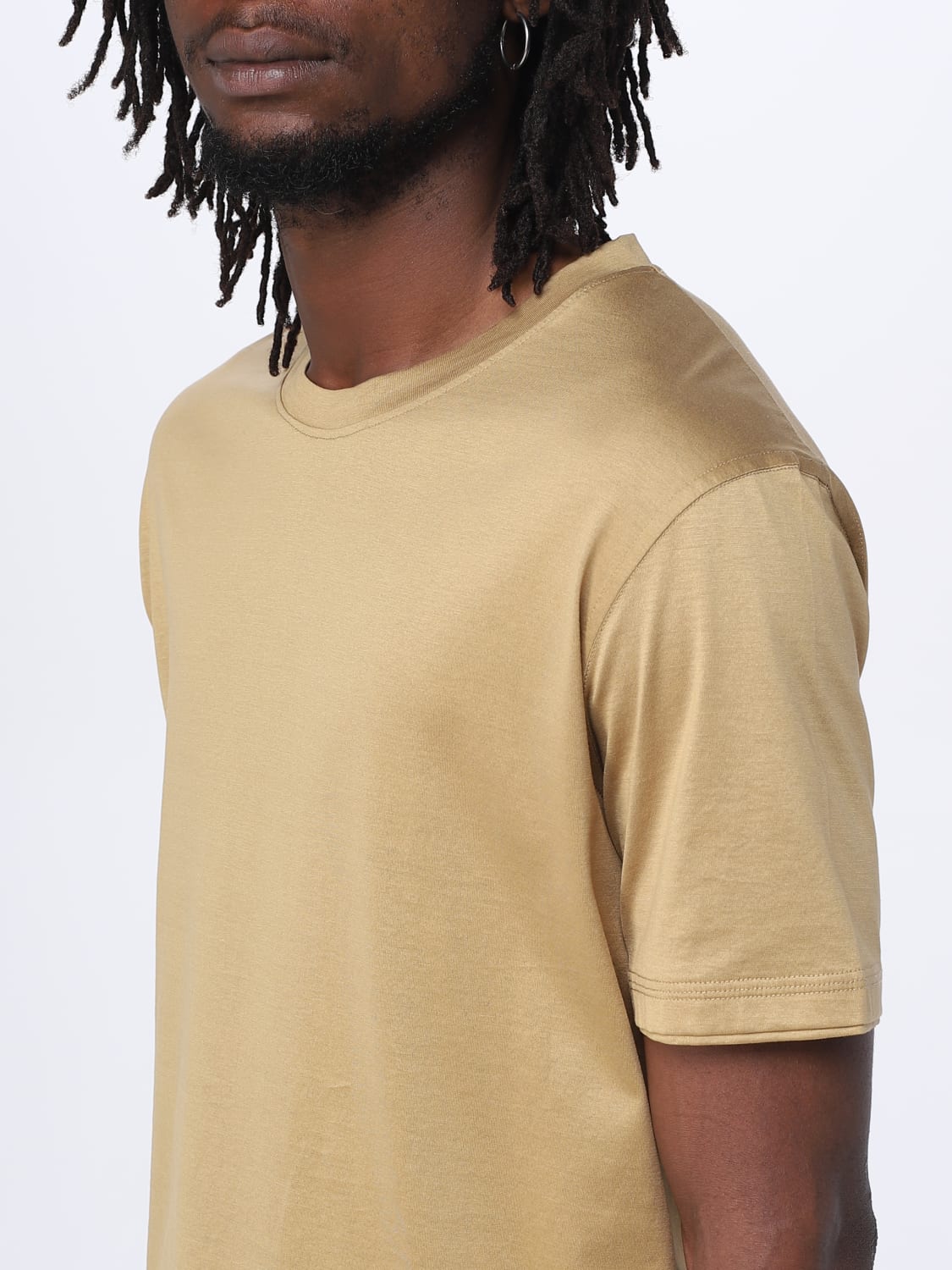 Tシャツ・カットソー PAOLO PECORA Men T-shirt Hazel F1714054 1336 Paolo Pecora Outlet: T-shirt men - Hazel | Paolo Pecora t