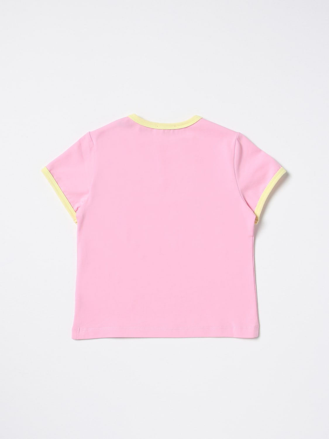 DIESEL T-SHIRT: T-shirt di cotone Diesel con logo, Rosa - Img 2