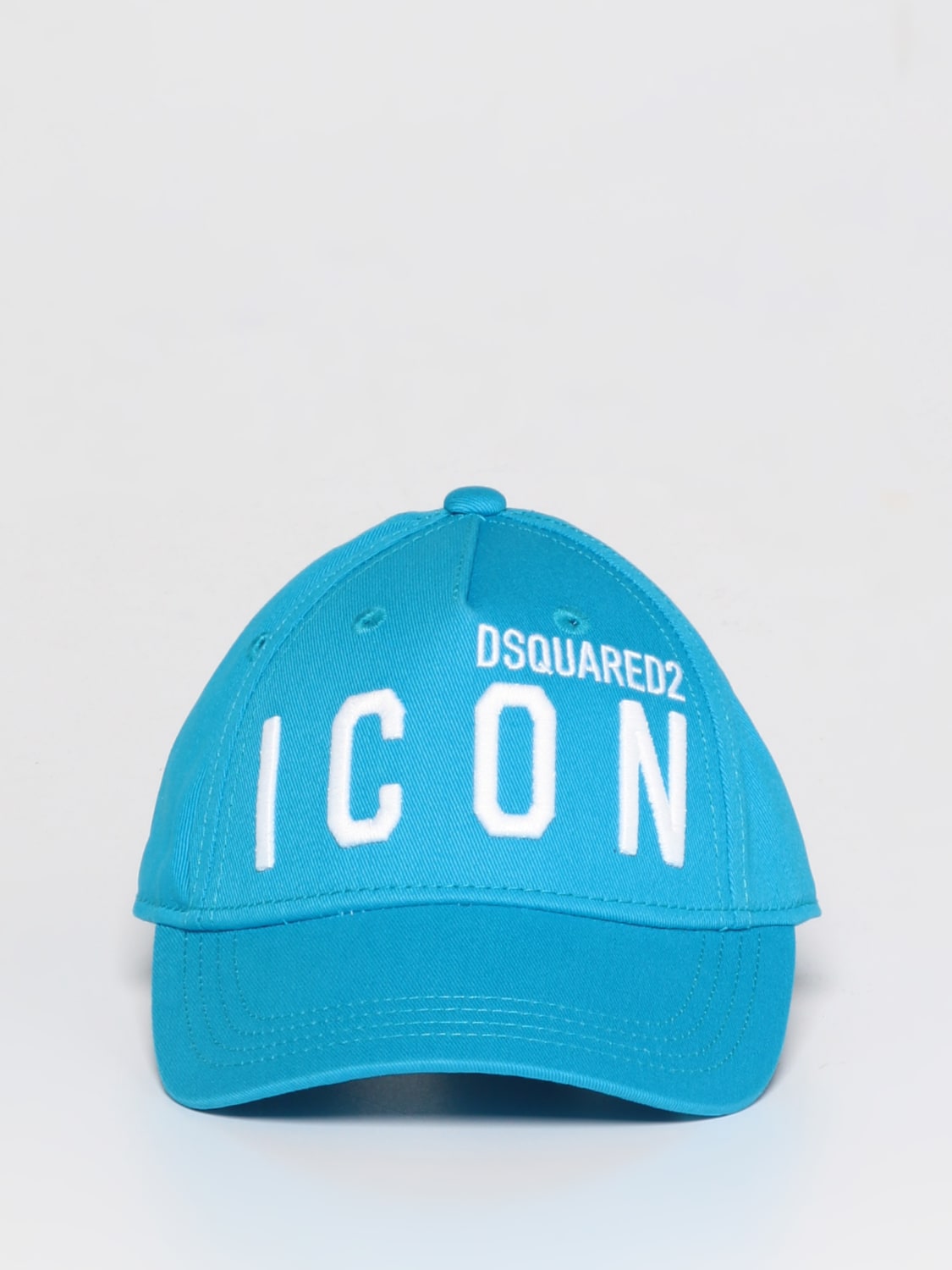 DSQUARED2 HAT: Hat kids Dsquared2 Junior, Turquoise - Img 2