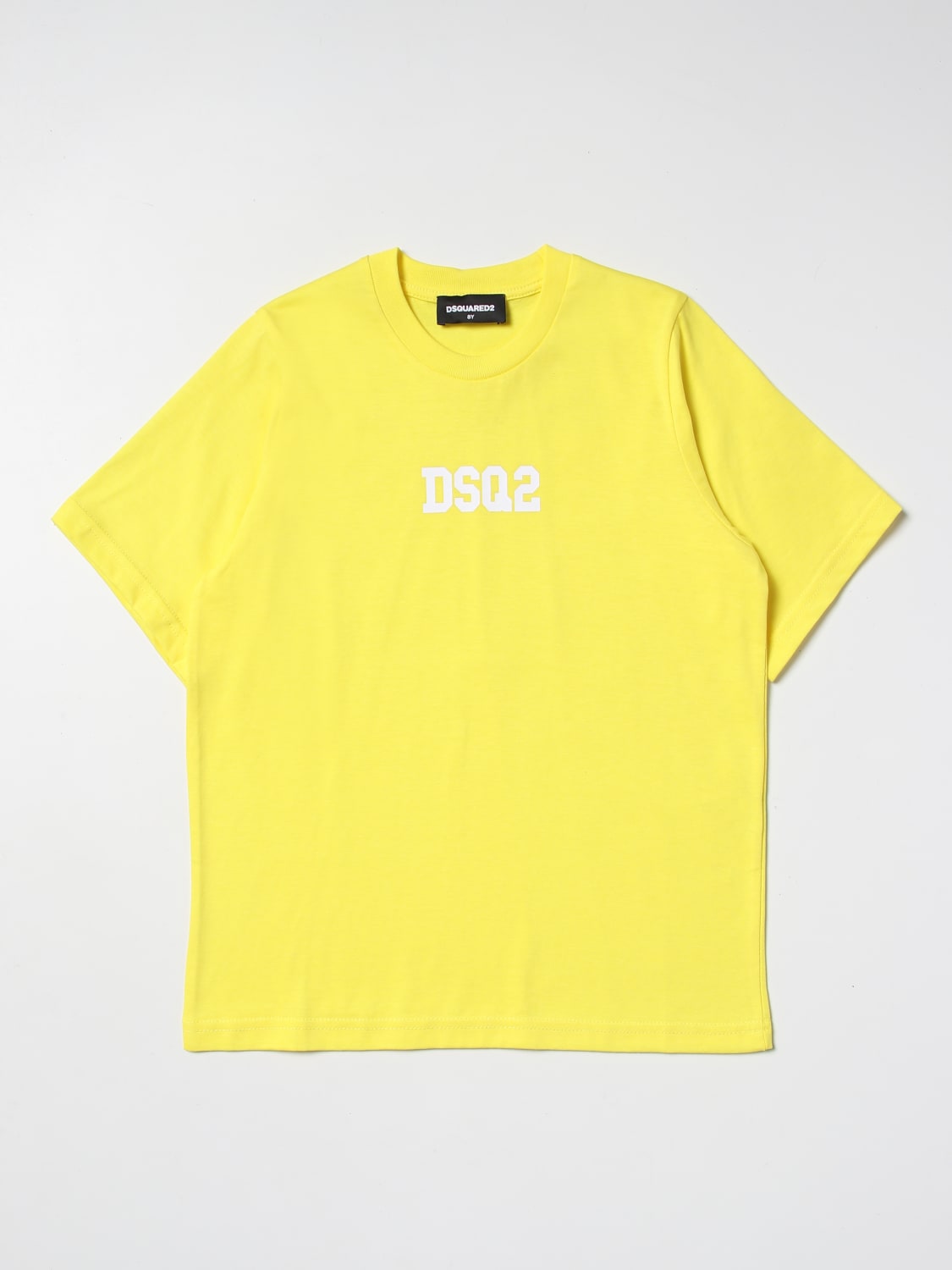 DSQUARED2 T-SHIRT: T-shirt kids Dsquared2 Junior, Yellow - Img 1