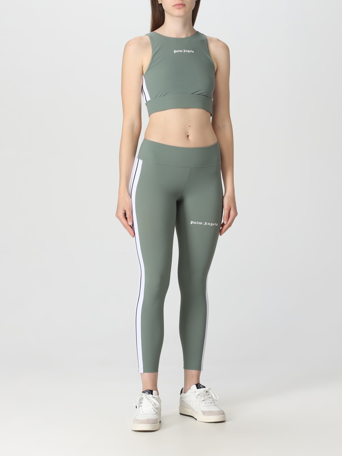 PALM ANGELS TOP: Top woman Palm Angels, Green - Img 2