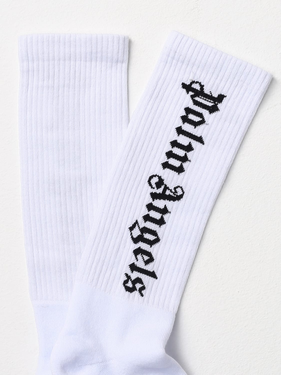 PALM ANGELS: Socks men - White | Palm Angels socks