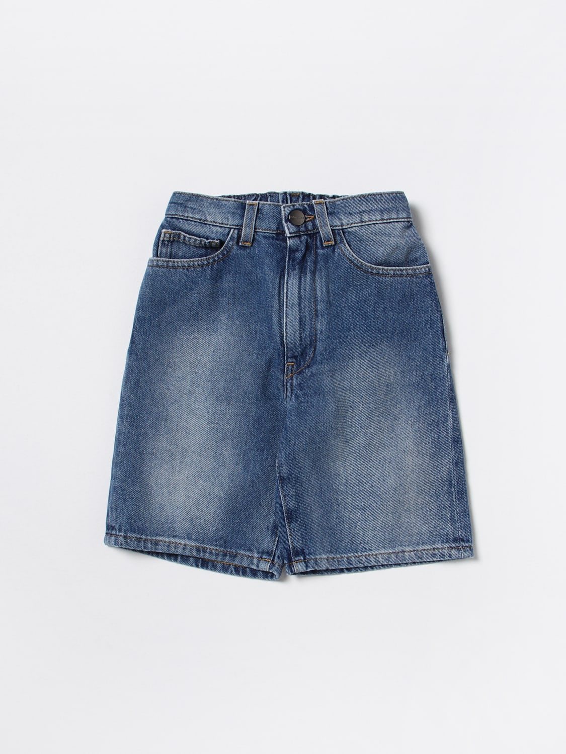 PALM ANGELS SHORTS: Jeans kids Palm Angels, Denim - Img 1