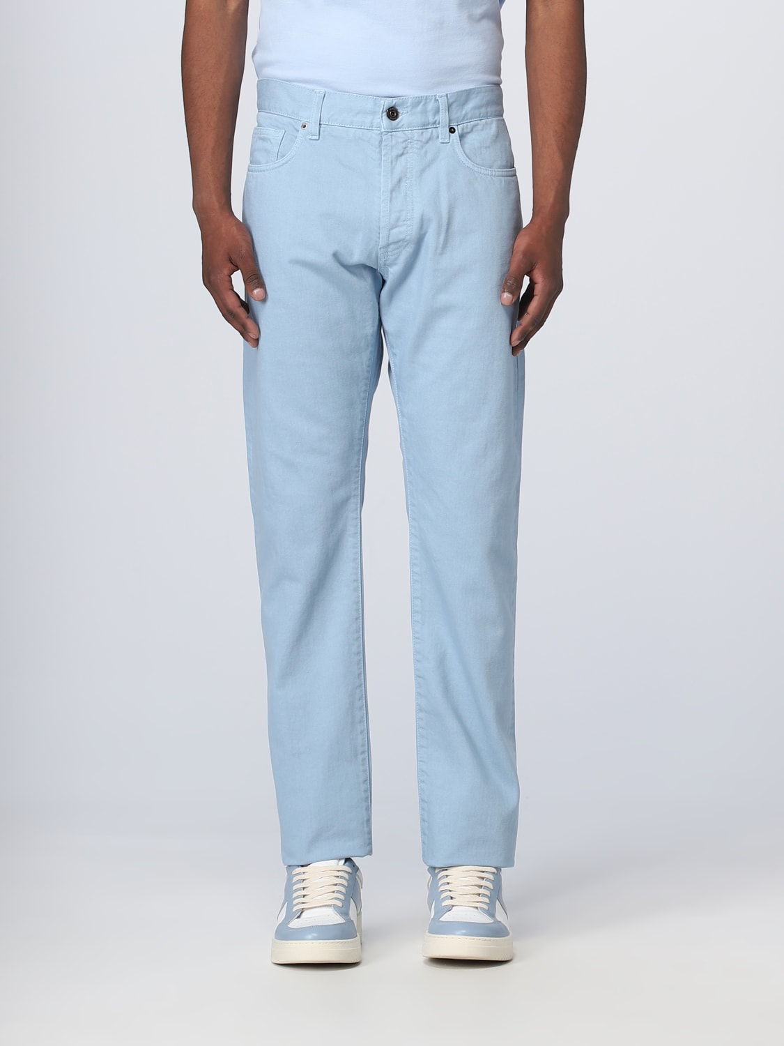 14BROS PANTS: Pants men 14bros, Gnawed Blue - Img 1