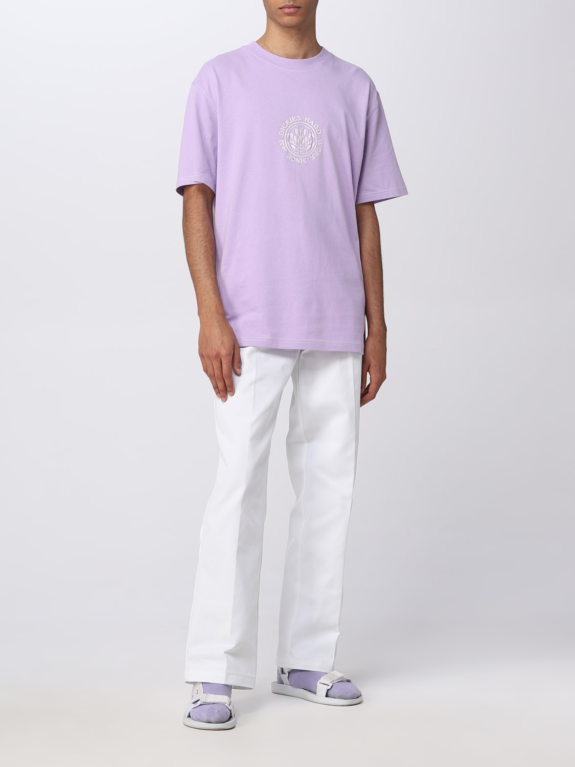 DICKIES T-SHIRT: T-shirt men Dickies, Lilac - Img 2