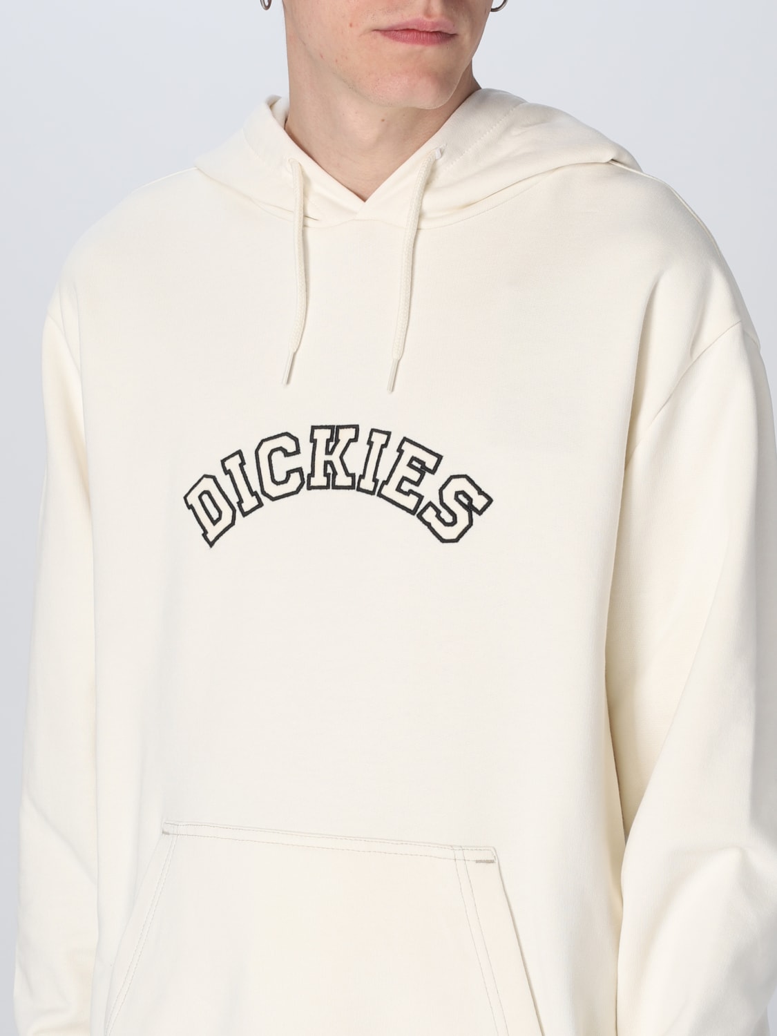 DICKIES スウェットシャツ: スウェットシャツ メンズ Dickies, イエロークリーム - Img 4