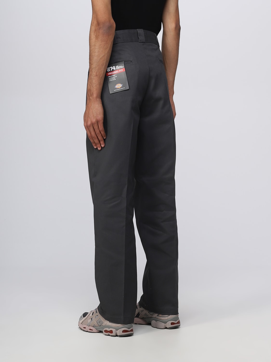 DICKIES PANTALONI: Pantalone Dickies in misto cotone, Grigio - Img 2