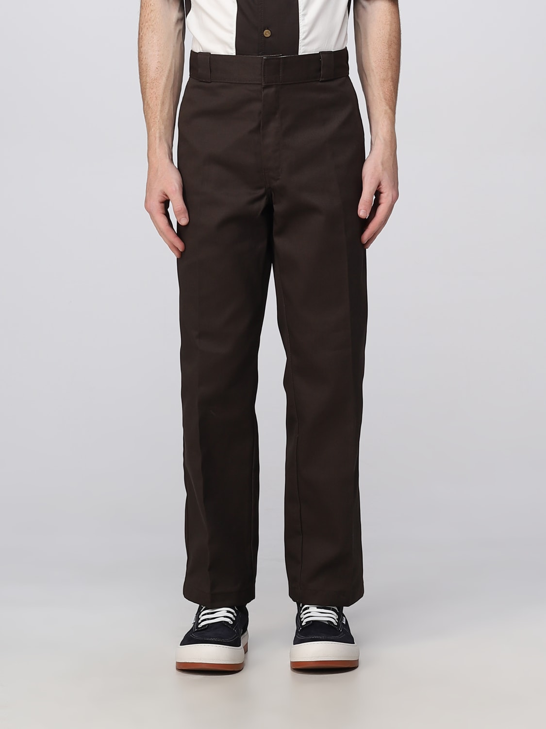 DICKIES PANTALONE: Pantalone Dickies in misto cotone, Marrone - Img 1