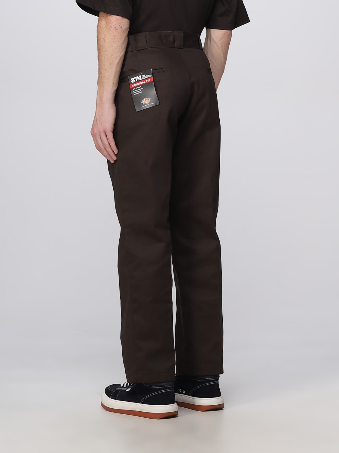 DICKIES PANTALONE: Pantalone Dickies in misto cotone, Marrone - Img 3