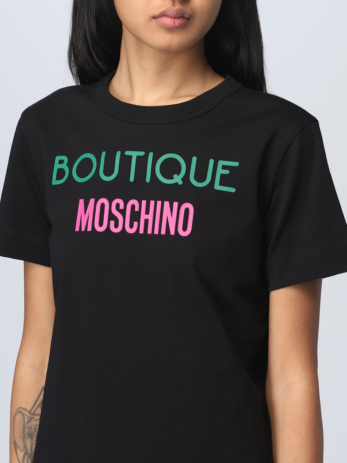 Tシャツ レディース Boutique Moschino