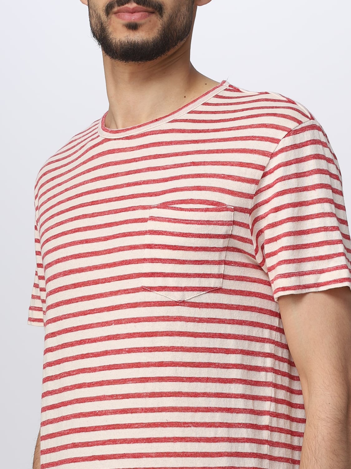 BROOKSFIELD Tシャツ: Tシャツ メンズ Brooksfield, レッド - Img 3