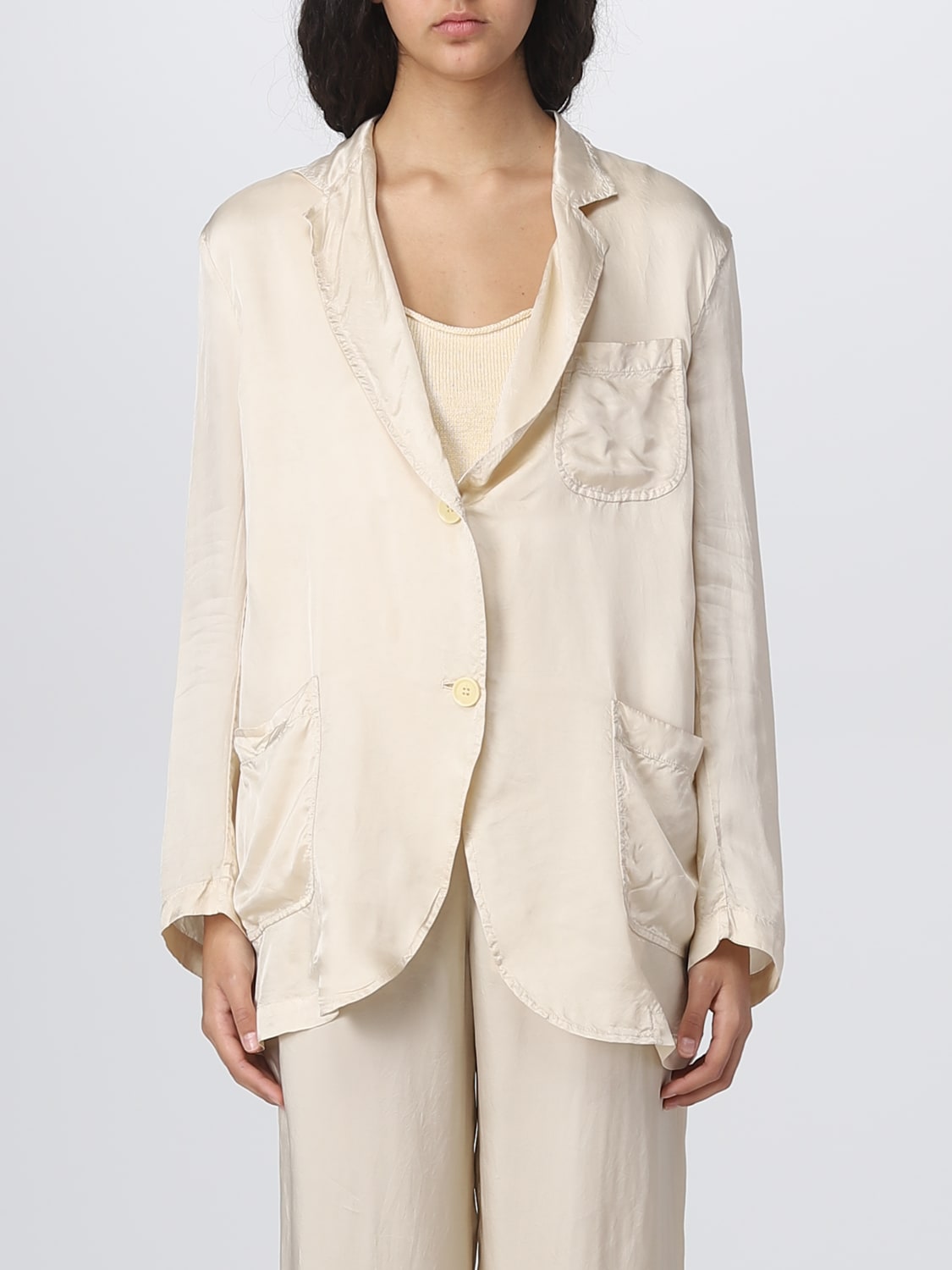 ASPESI BLAZER: Blazer woman Aspesi, Ivory - Img 1