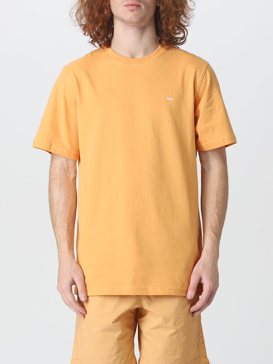 WOOD WOOD T-SHIRT: T-shirt homme Wood Wood, Orange - Img 1