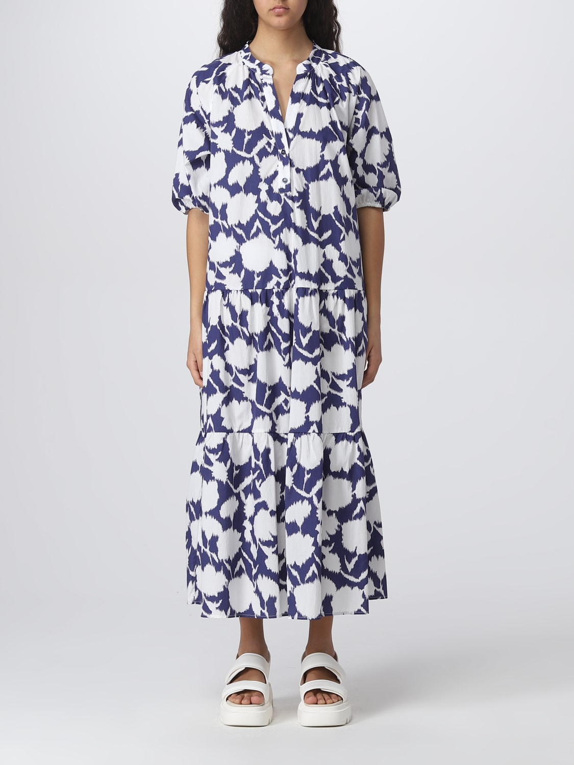 WOOLRICH DRESS: Dress woman Woolrich, Blue - Img 1