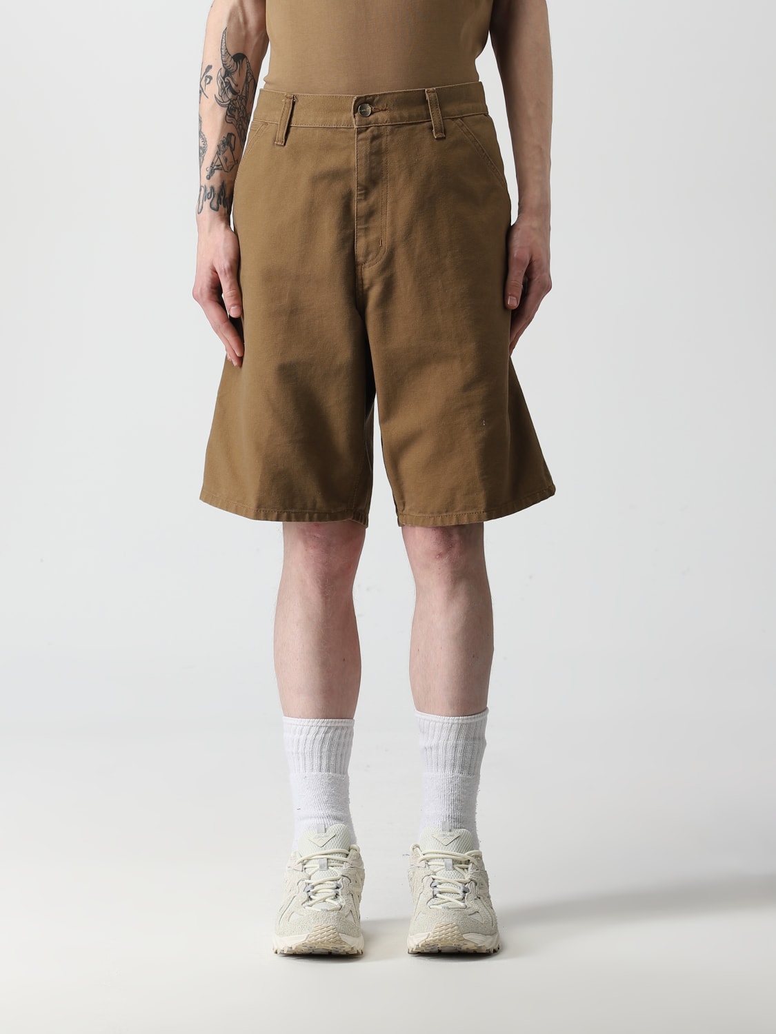 CARHARTT WIP SHORT: Short men Carhartt Wip, Coffee - Img 1