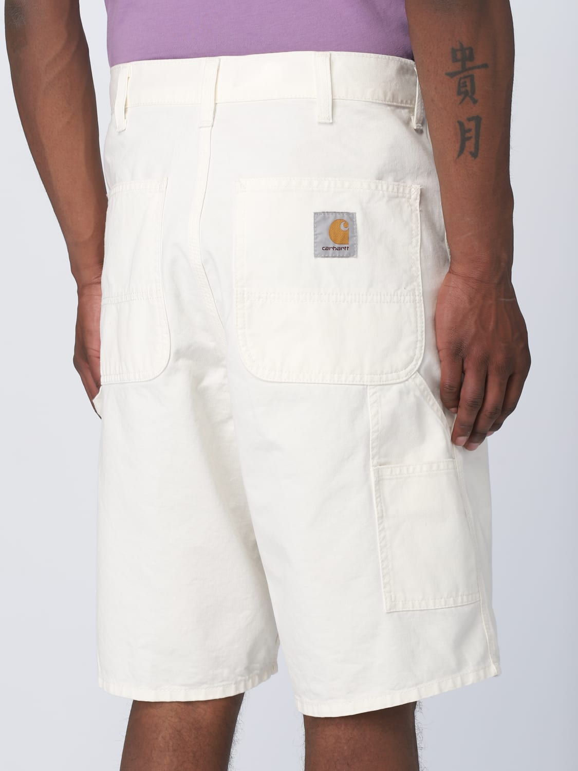 CARHARTT WIP SHORT: Short men Carhartt Wip, White - Img 4