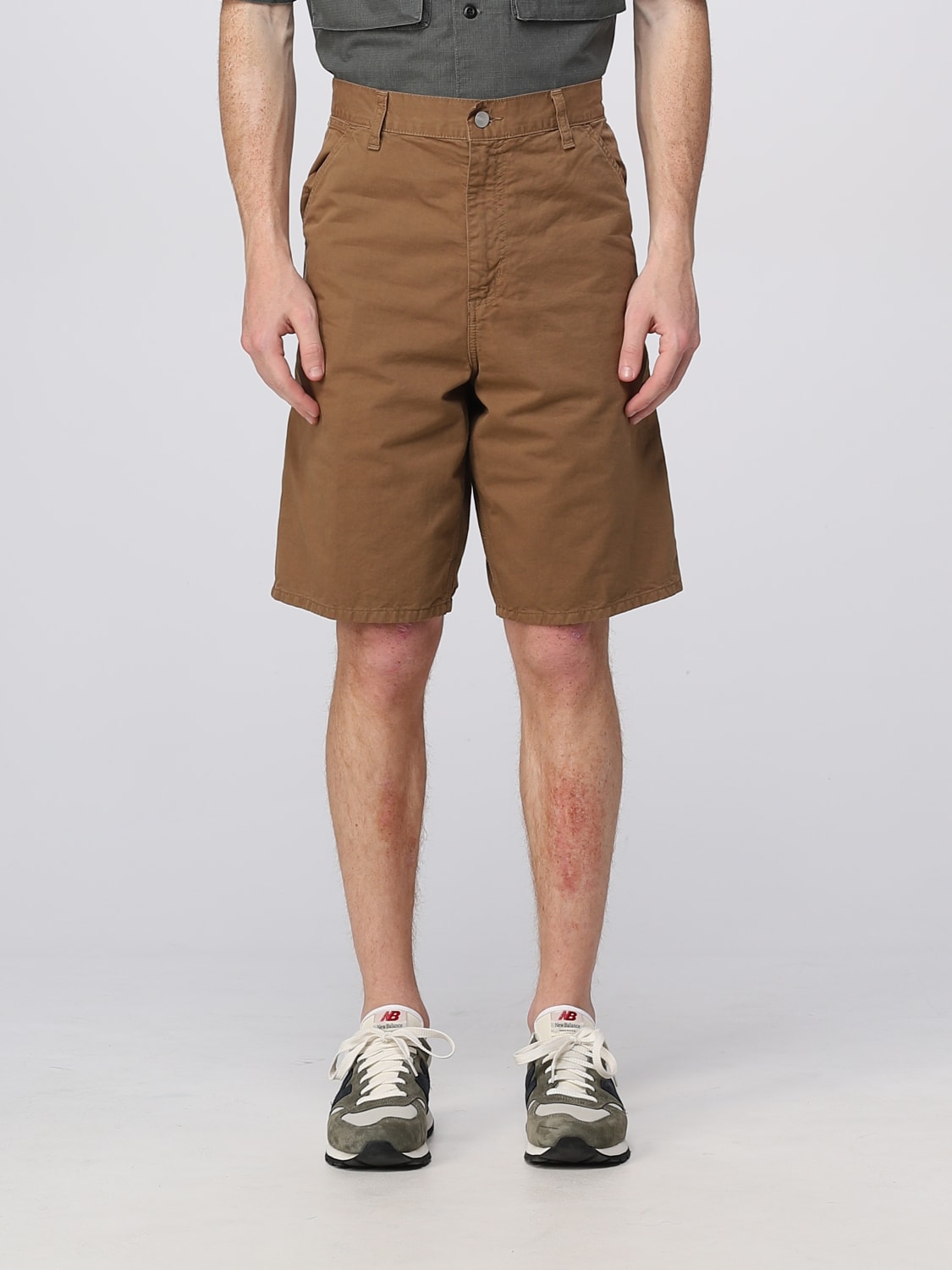 CARHARTT WIP SHORTS: Shorts herren Carhartt Wip, Kaffee Braun - Img 1