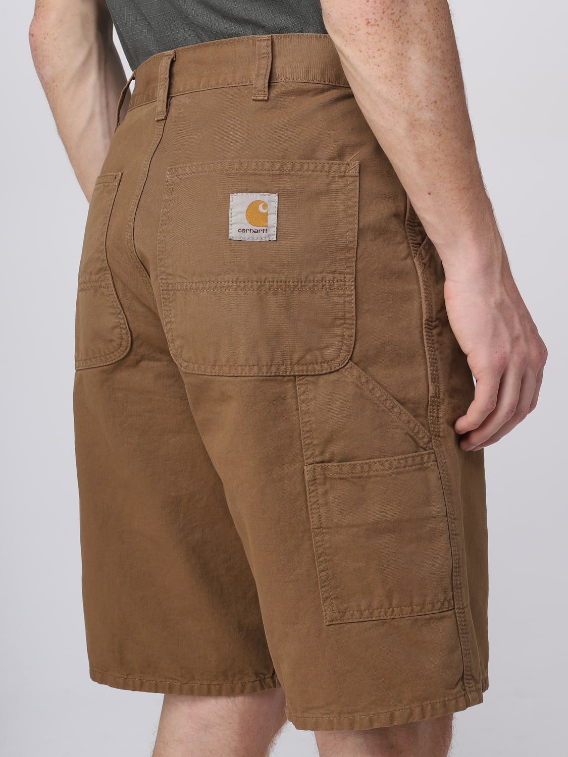 CARHARTT WIP SHORTS: Shorts herren Carhartt Wip, Kaffee Braun - Img 3