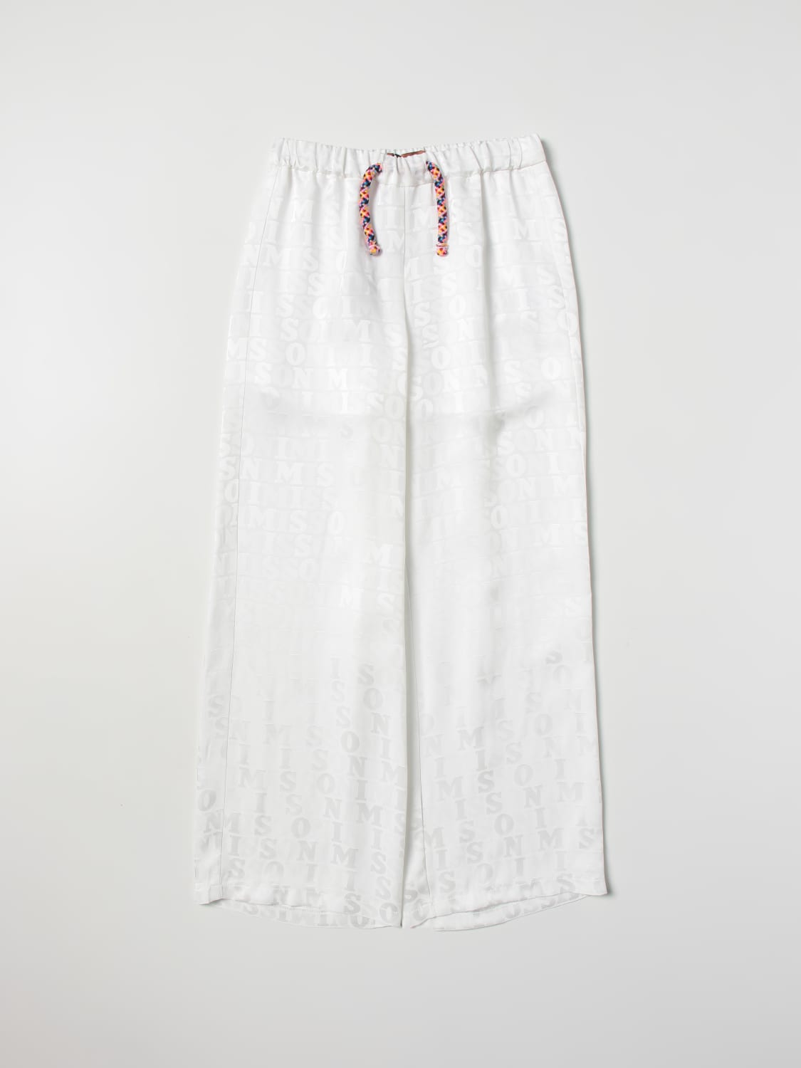 MISSONI PANTS: Pants kids Missoni, White - Img 1