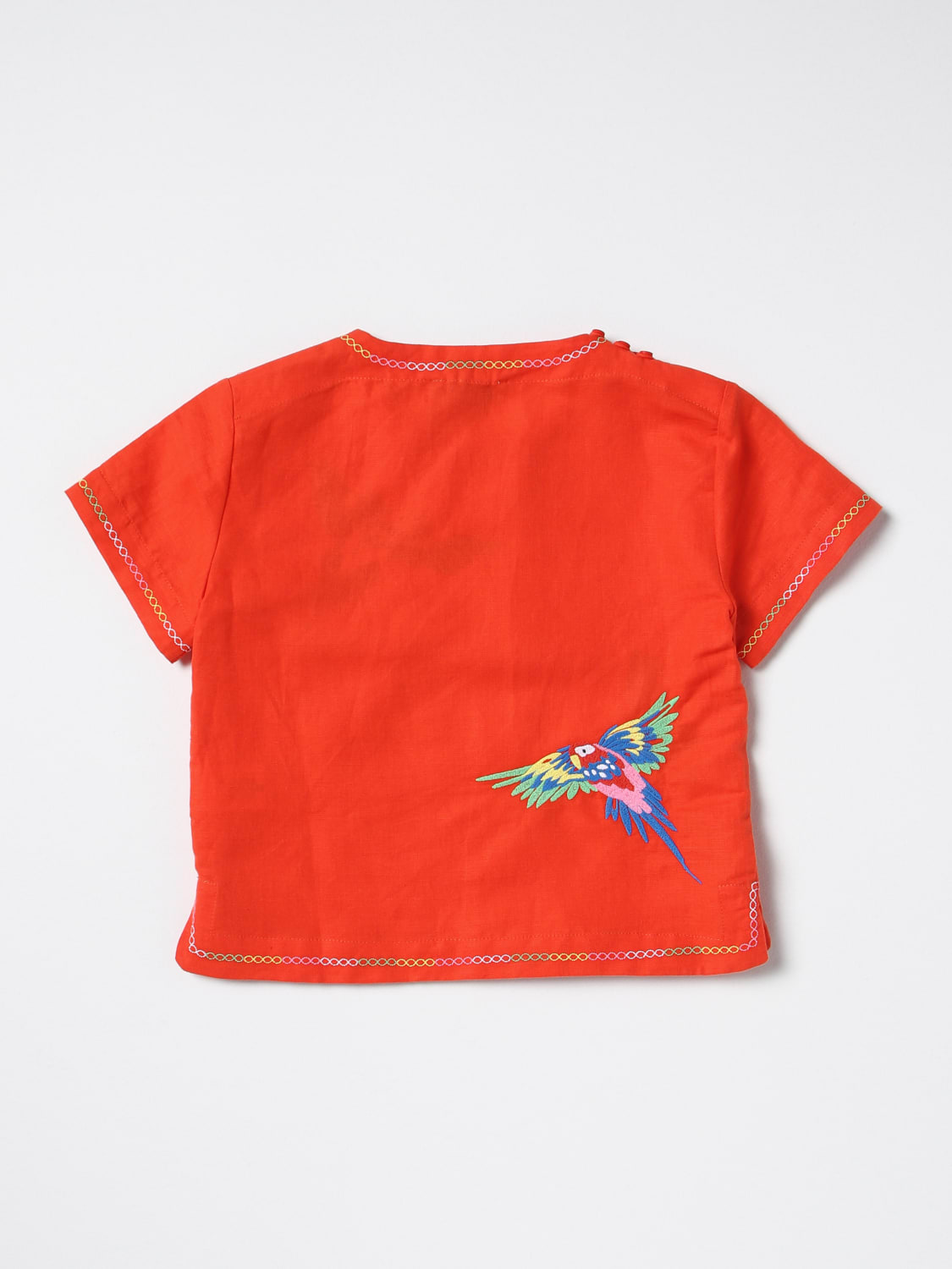 STELLA MCCARTNEY KIDS T-SHIRT: Top kinder Stella McCartney Kids, Rot - Img 2