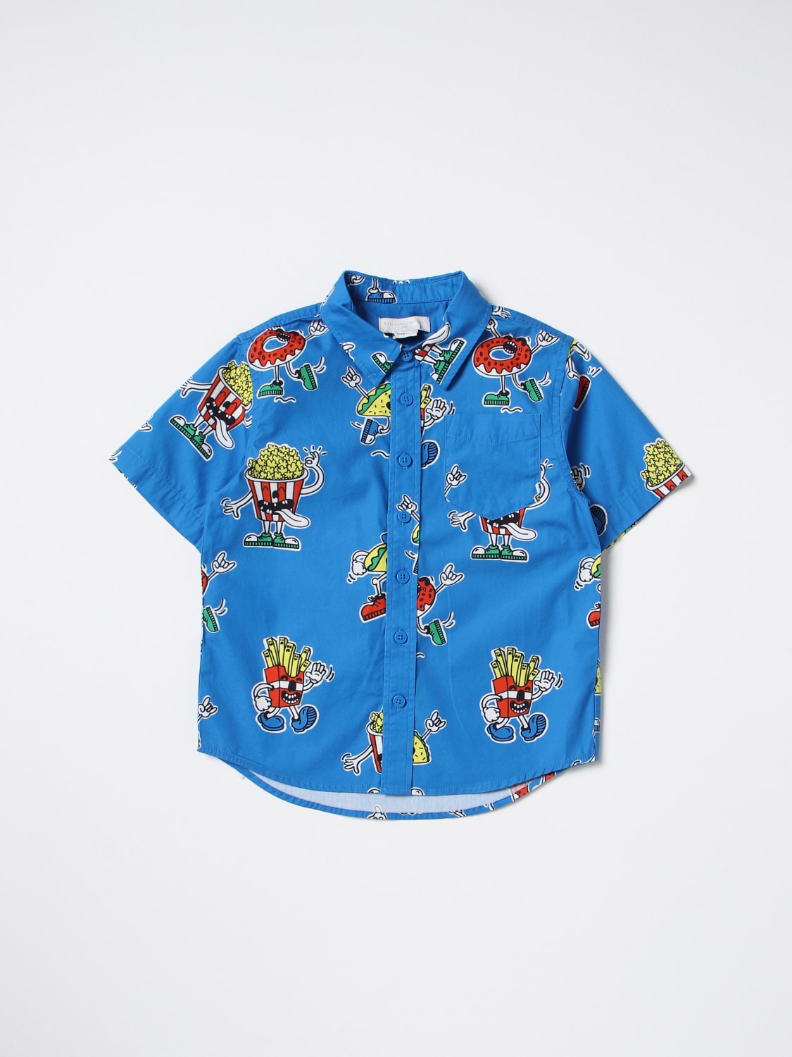 STELLA MCCARTNEY KIDS SHIRT: Shirt kids Stella McCartney Kids, Blue - Img 1