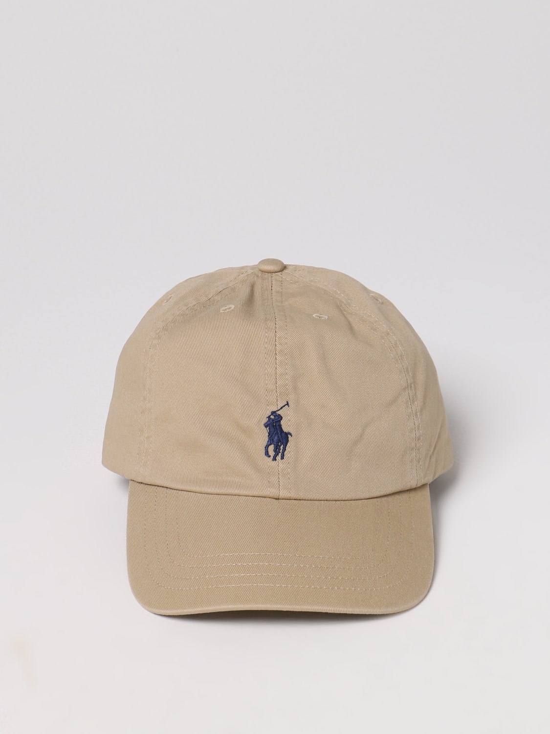 POLO RALPH LAUREN GORRO: Gorro niños Polo Ralph Lauren, Beige - Img 2