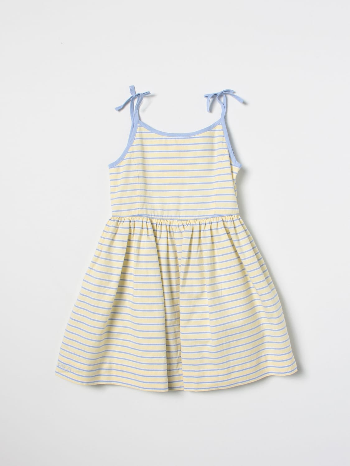 POLO RALPH LAUREN DRESS: Dress kids Polo Ralph Lauren, Yellow - Img 2