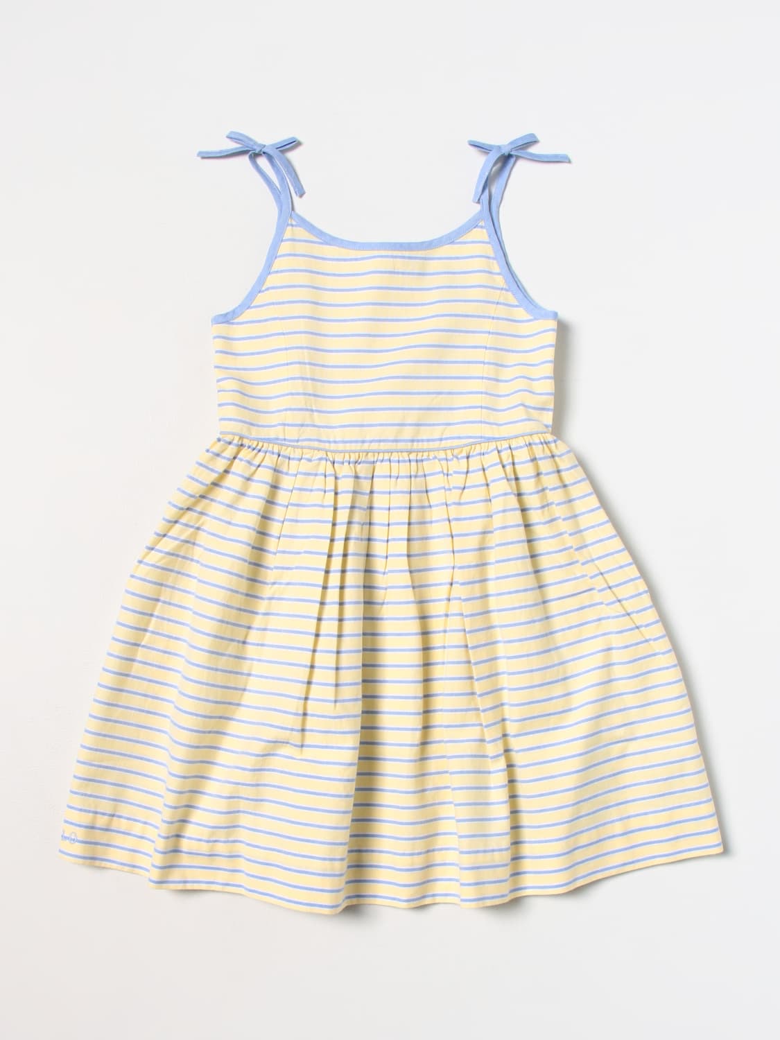 POLO RALPH LAUREN DRESS: Dress kids Polo Ralph Lauren, Yellow - Img 1