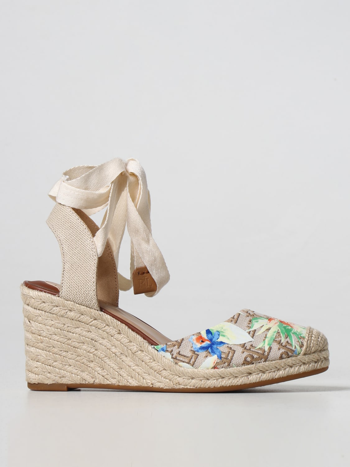 LAUREN RALPH LAUREN WEDGE SHOES: Shoes woman Lauren Ralph Lauren, Multicolor - Img 1