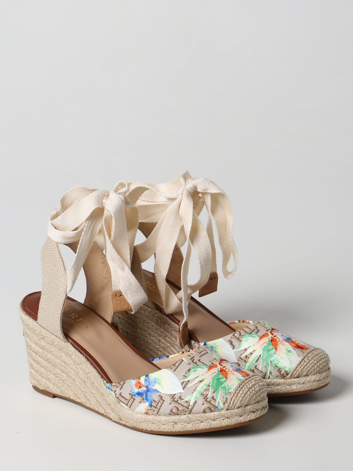 LAUREN RALPH LAUREN WEDGE SHOES: Shoes woman Lauren Ralph Lauren, Multicolor - Img 2