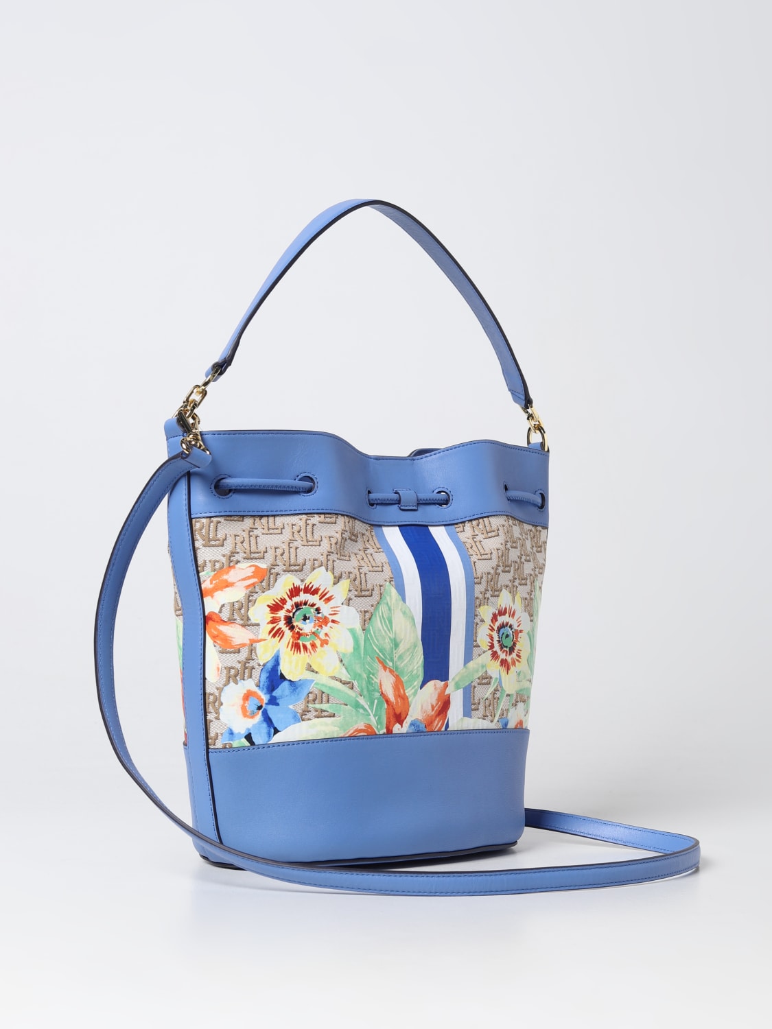 LAUREN RALPH LAUREN CROSSBODY BAGS: Shoulder bag woman Lauren Ralph Lauren, Gnawed Blue - Img 2