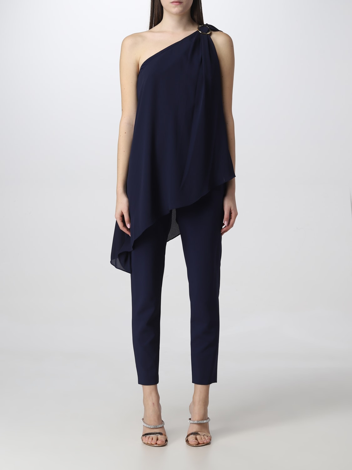 Lauren Ralph Lauren Outlet Dress woman Blue Lauren Ralph Lauren jumpsuits 253868073 online at GIGLIO.COM