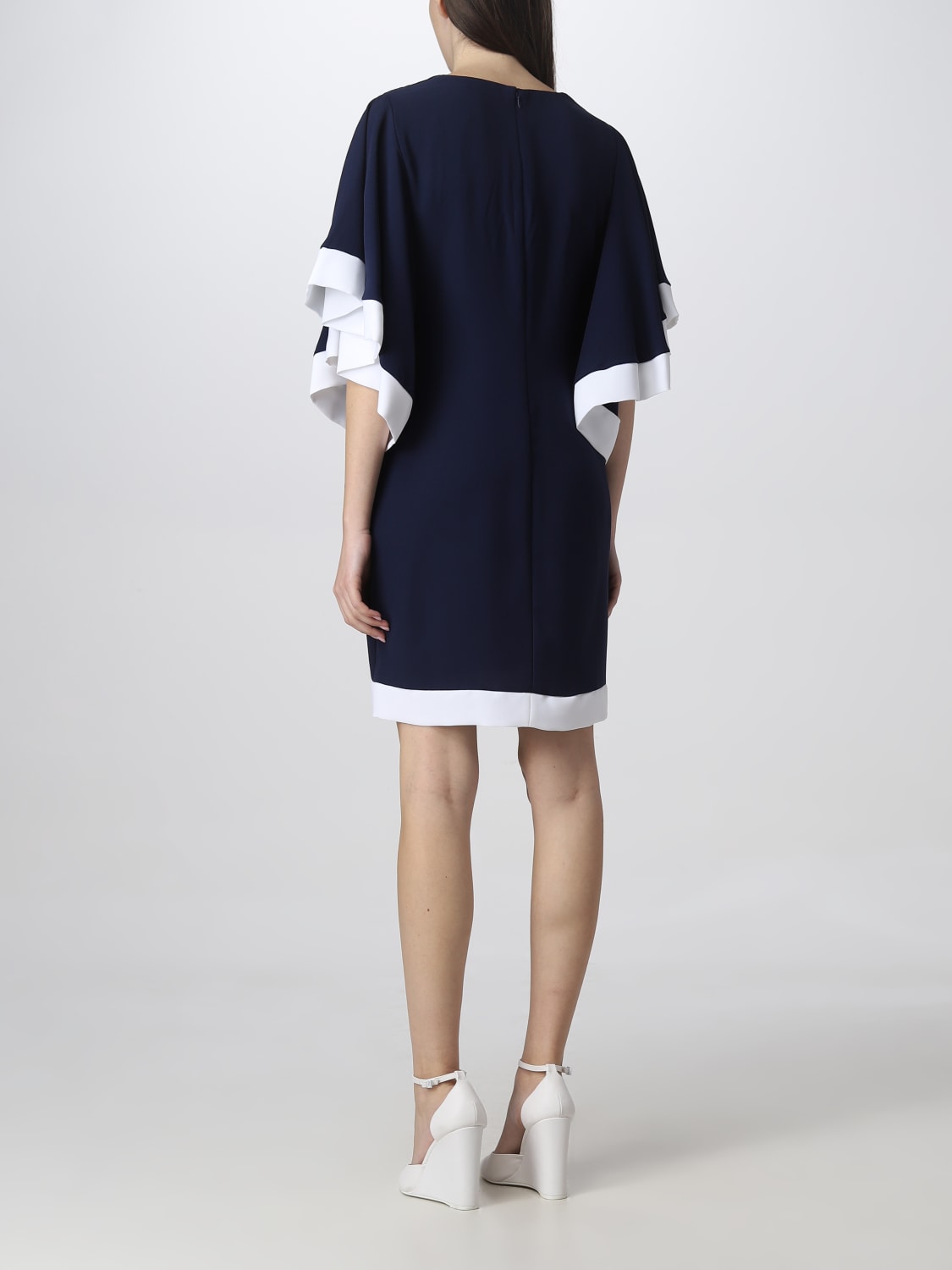 LAUREN RALPH LAUREN DRESS: Dress woman Lauren Ralph Lauren, Blue - Img 2