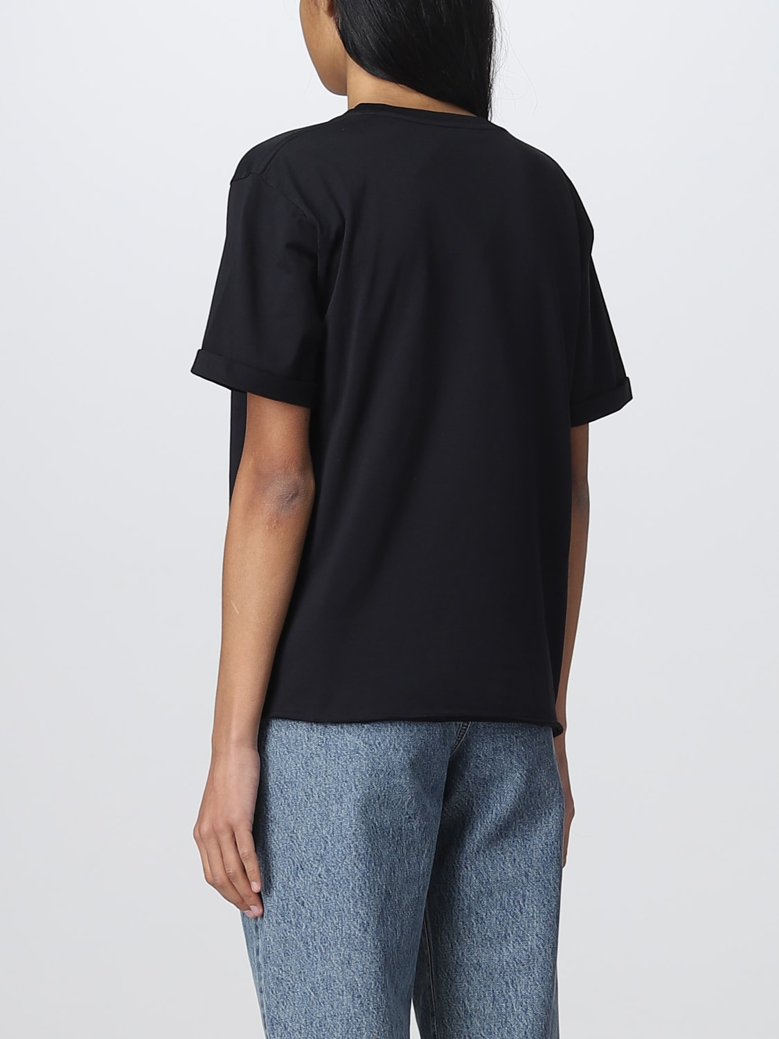 Tシャツ・カットソー Saint Laurent TSHIRT (460876YB2DQ) SAINT LAURENT: cotton t-shirt - Black | Saint Laurent t