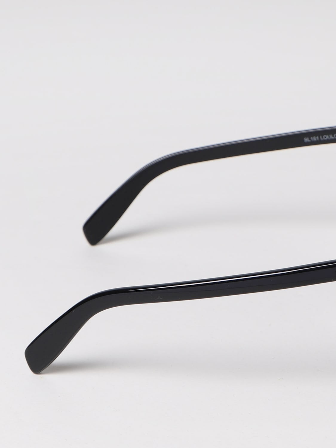 SAINT LAURENT SUNGLASSES: Wave Lou Lou Saint Laurent glasses in acetate, Black - Img 3