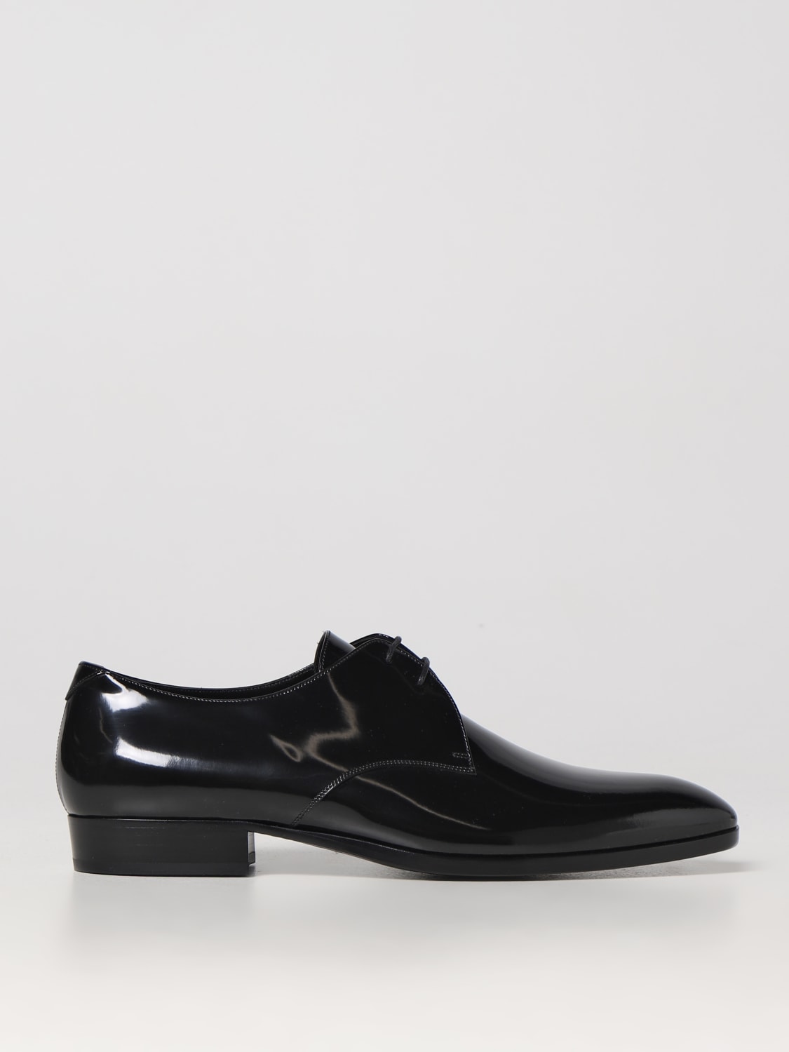 SAINT LAURENT CHAUSSURES DERBY: Chaussures homme Saint Laurent, Noir - Img 1