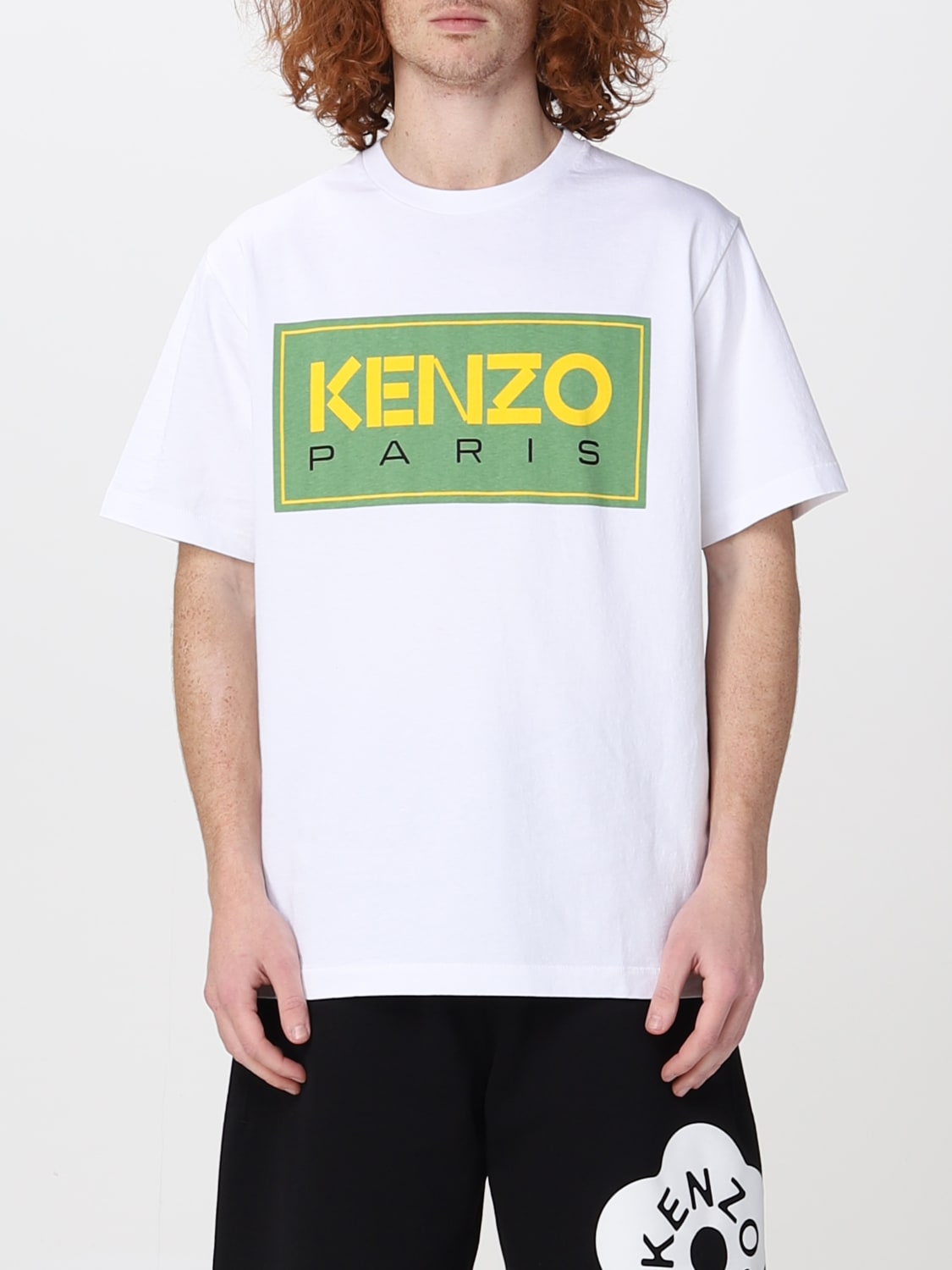 KENZO: T-shirt men - White | Kenzo t-shirt FC65TS4134SY online at ...