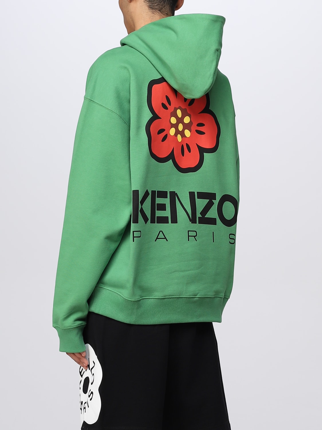 KENZO スウェットシャツ: スウェットシャツ メンズ Kenzo, グリーン - Img 3