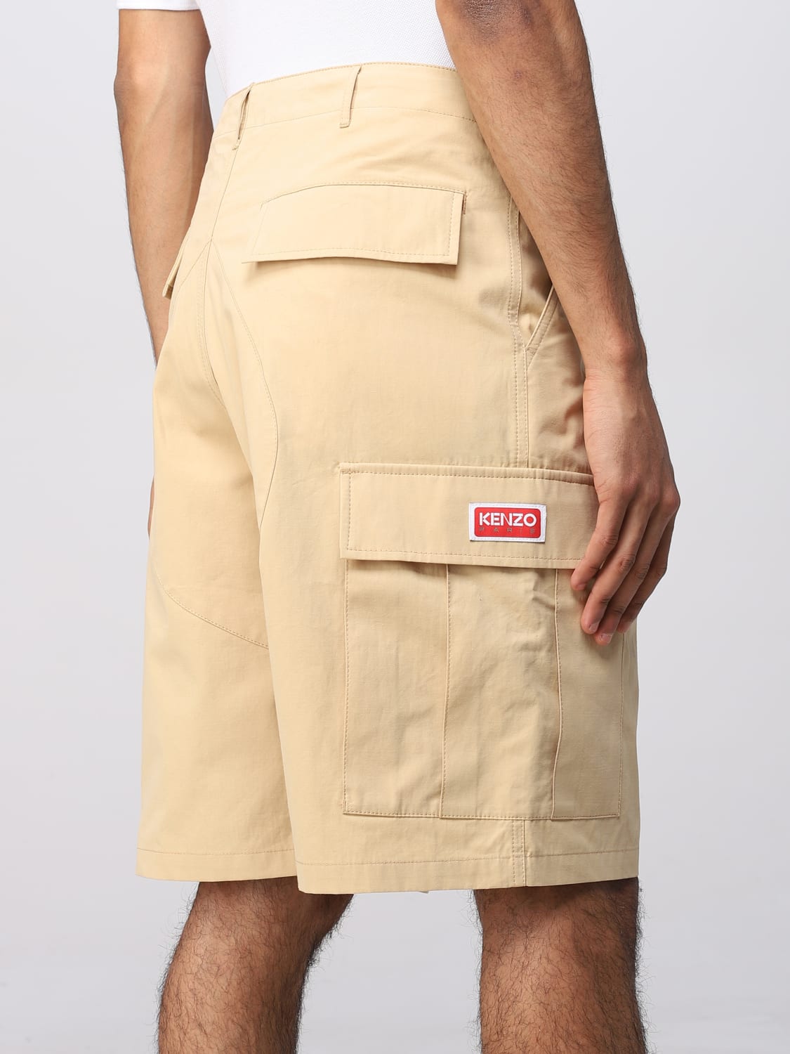 KENZO SHORT: Short men Kenzo, Beige - Img 5