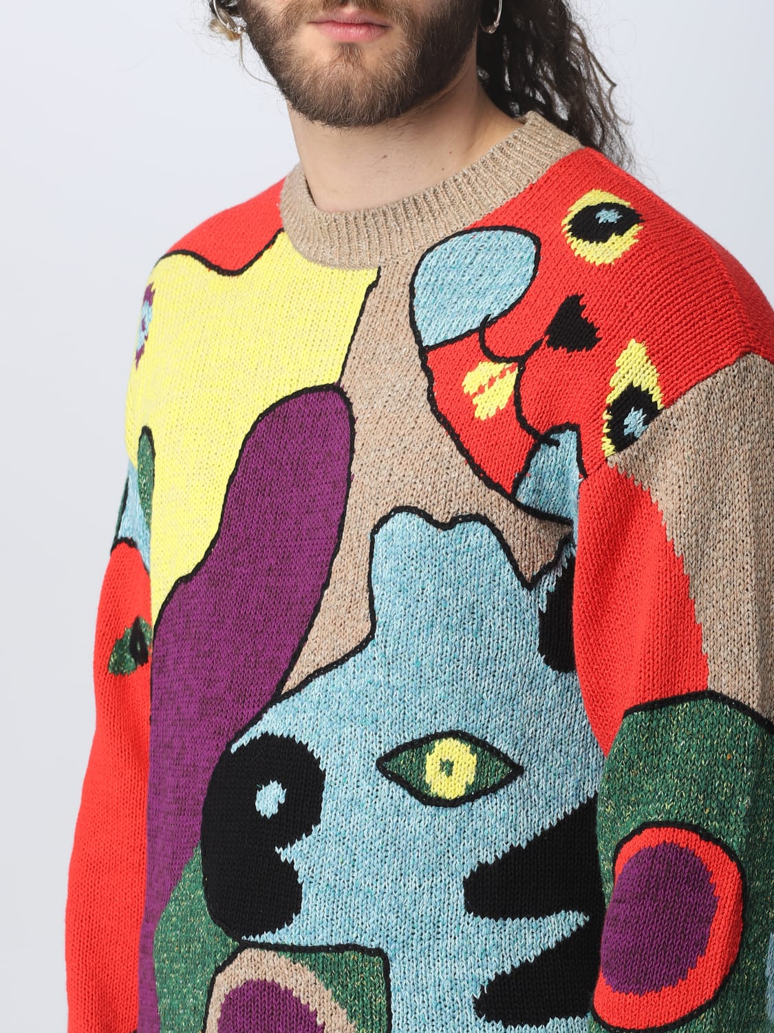 KENZO Sweater men Multicolor Kenzo sweater FD55PU3653CF online at GIGLIO.COM