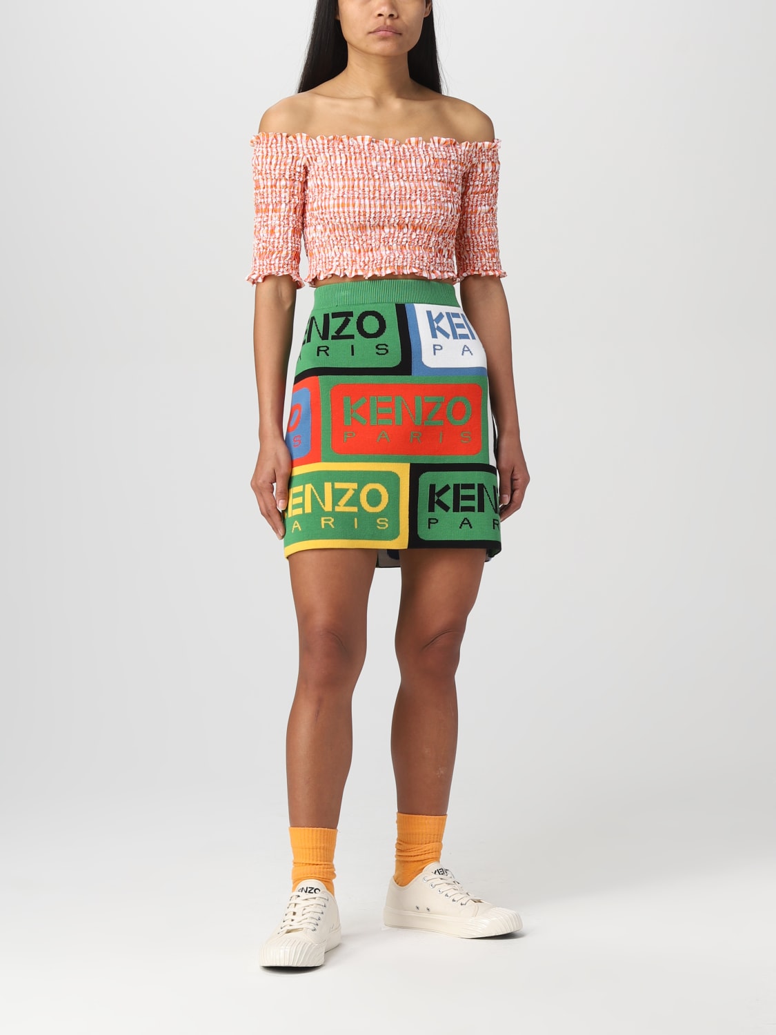 KENZO トップス: トップス レディース Kenzo, オレンジ - Img 2