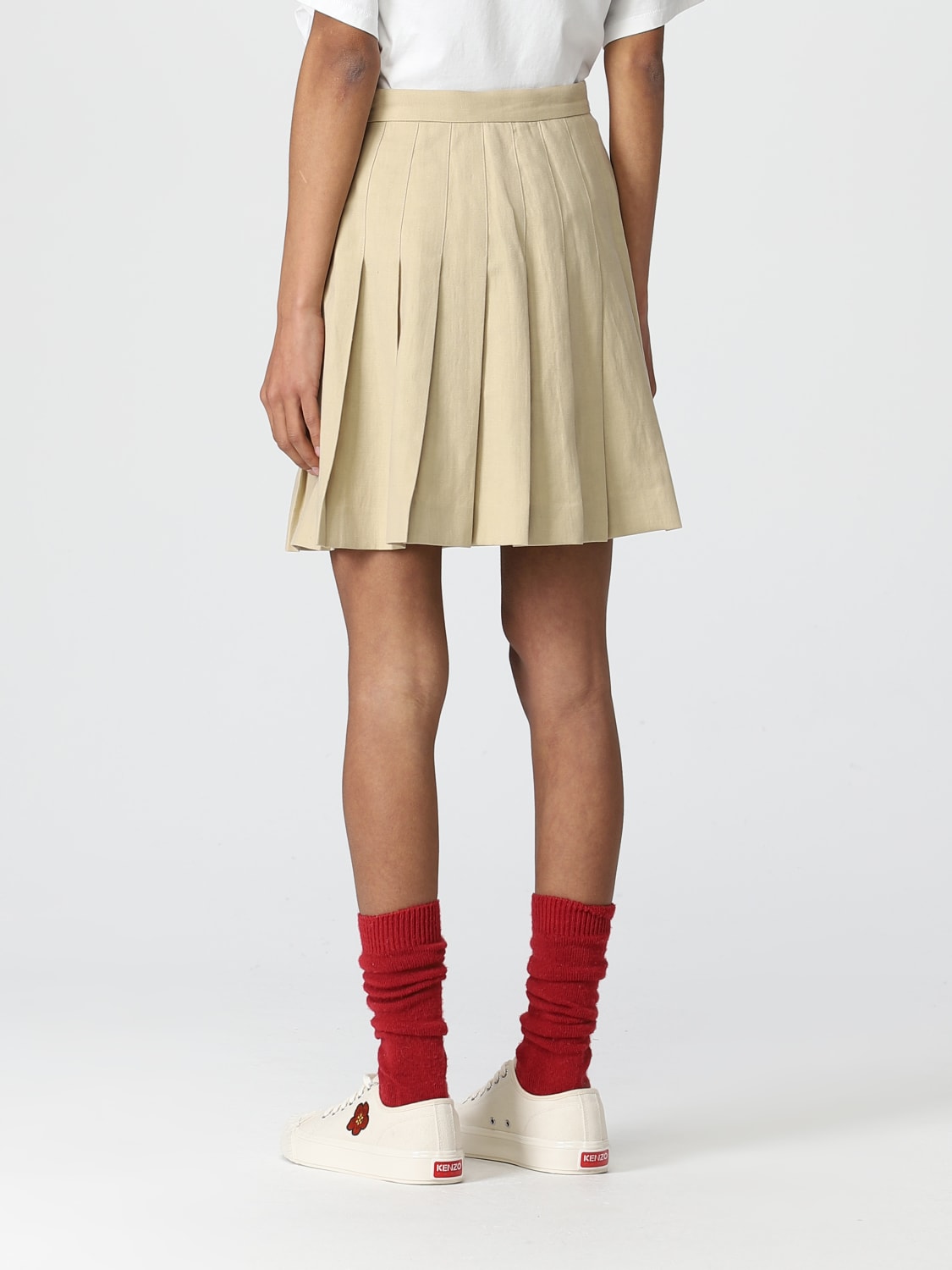 KENZO SKIRT: Skirt woman Kenzo, Beige - Img 3