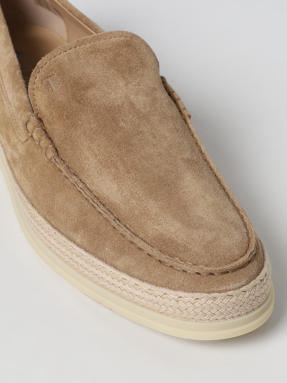 TOD'S MOCASSINS: Chaussures homme Tod's, Beige - Img 4