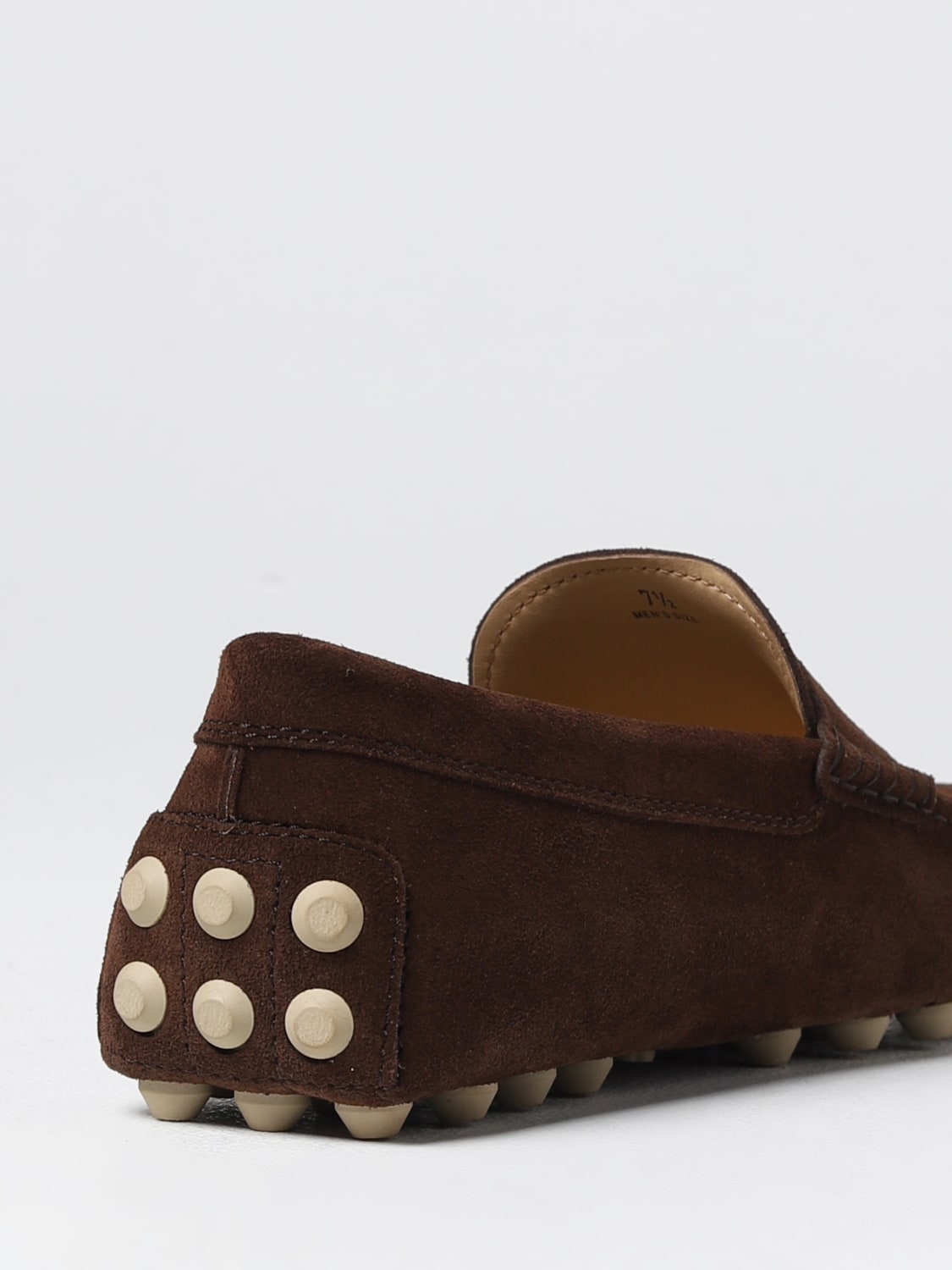 TOD'S MOCASSINI: Mocassino Tod's in suede, Moro - Img 3