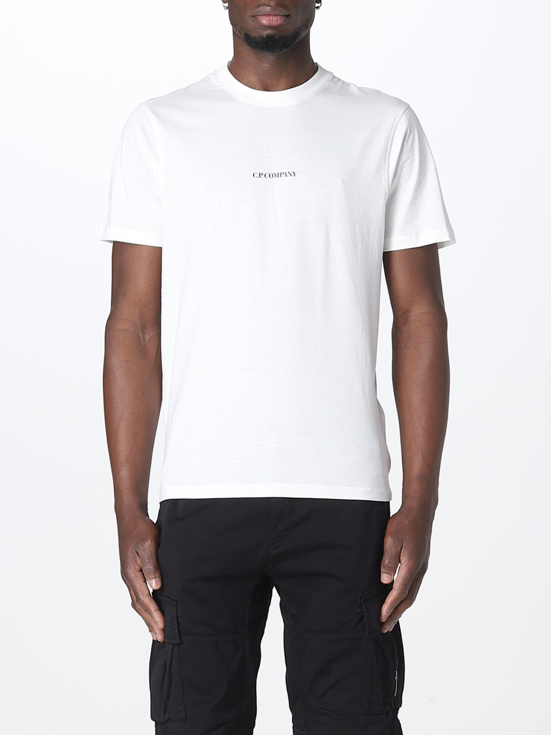 C.P. COMPANY T-SHIRT: T-shirt men C.P. Company, White - Img 1