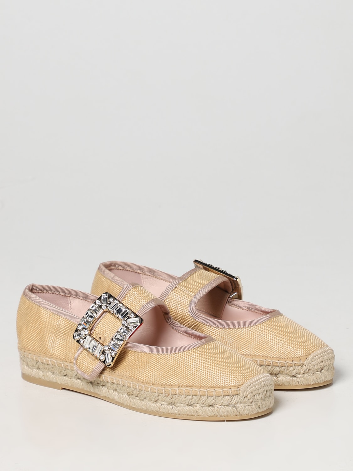 ROGER VIVIER ESPADRILLAS: Scarpe donna roger vivier, Panna - Img 2