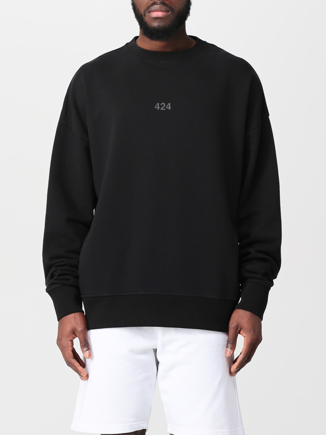 424 SUDADERA: Sudadera hombre 424, Negro - Img 1